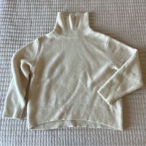 Wilfred Ivory Turtleneck Sweater